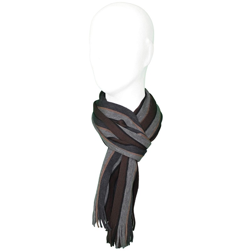 Rotfuchs R-711 Knitted Wool Scarf Winter Scarf Men's Scarf 180