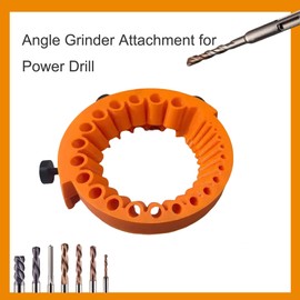 Universal Drill Bit Sharpener 2-13mm | Power Drill & Angle Grinder Attachment | Handheld Grinding Tool for Old/New Bits Restoration (1PCS)