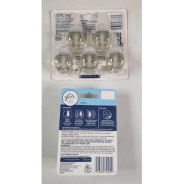 Glade Plugins Scented Oil Hawaiian Breeze 5 Pack & Warmer Lasts up to 300 Days