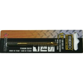 1/4 Inch (6.3mm) Saw Drill Bit Titanium Coated