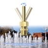 YRMST 590041 Swimming Pool Spa Brass Deck Jet Nozzle Replacement