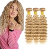Ombre Bundle P27/613 Loose Deep Wave Human Hair Bundles Two
