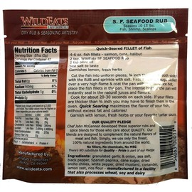 WildEats San Francisco Seafood Rub, 3 Oz., 3-Pack