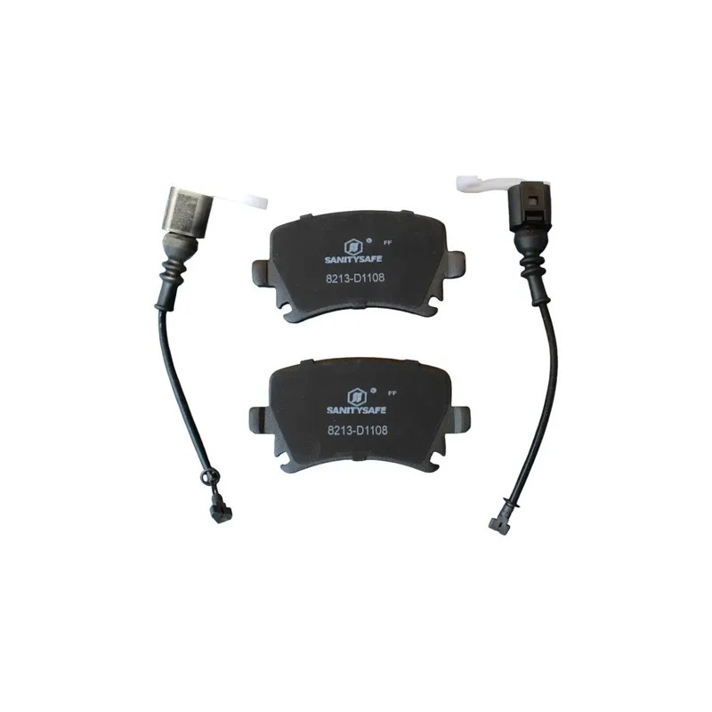 Balatas Frenos Trasera Ceramica Vw Bora Con Sensor 2005-2012