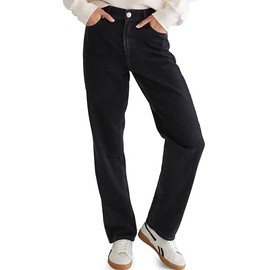 AEROPOSTALE Women's Aero Baggy Jean, Black, 14