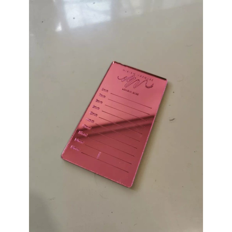 Lazerillo Pallet Espejo Lashista Grabado