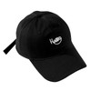 COTIDI Mens 100% Cotton Baseball Cap Adjustable Hello, black