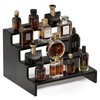 ProCase Wooden Cologne Organizer for Men, 4 Tier Perfume Organizer,