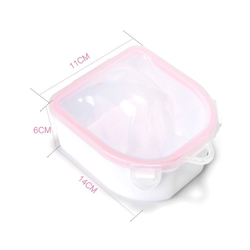 Rolabling 2 PCS Nail Soaking Bowl Nail Soak Off Bowl
