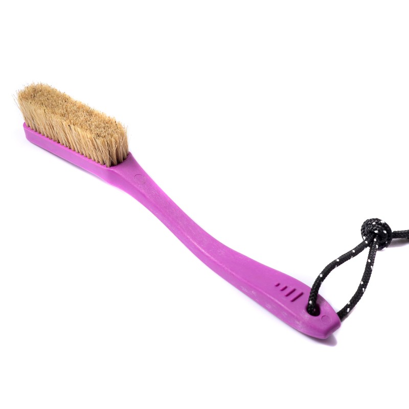 Madu Climb - Premium Boars Hair Rock Climbing Brush (Purple)