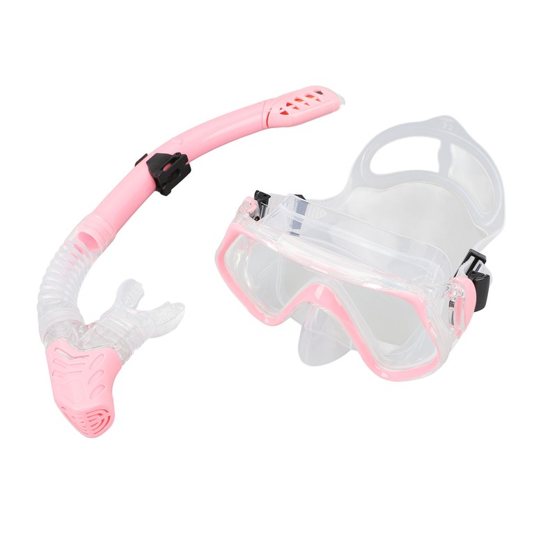 Diving Goggles Silicone Glass Plastic Ultra Clear Comfortable Adjustable Diving