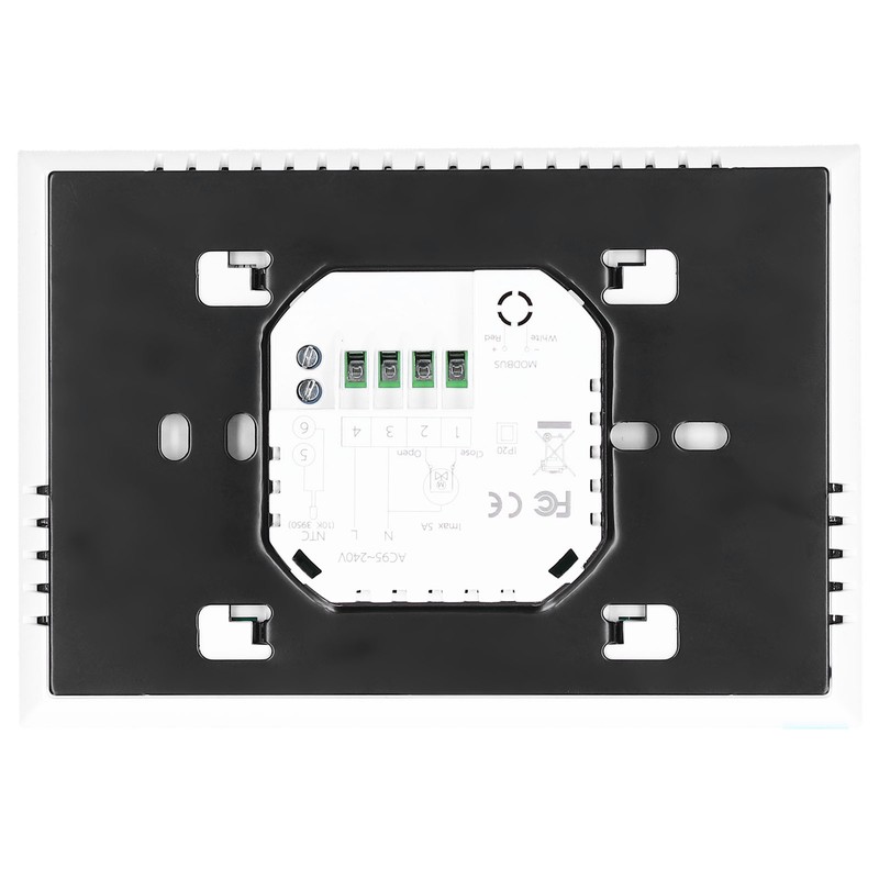 Intelligent Thermostat with LCD Touch Screen Temperature Controller for Home