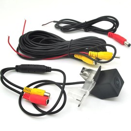 Backup Camera Colour Car Rear View Camera 170 Degree Angle Number Plate Replacement Compatible with Mercedes C E CLS Class W203 W211 W219 W209 SLK R171