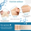 Parches de Silicona para Cicatrices, 2 Rollos Reutilizables e Impermeables