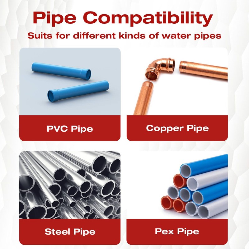 H&G Lifestyles 8W/FT Heat Tape for Water Pipes, Self-Regulating Heat
