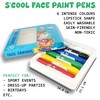 SCHOOL EDUCATION CREATIVE SO COOL S'COOL Children's Make-Up Pens, Non-Toxic,