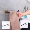 GERZWY Modern Towel Holder Contemporary Style Stainless Steel Towel Hanger