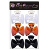 RC ROCHE Pack of 6 Plastic Bow Hair Clips Hair