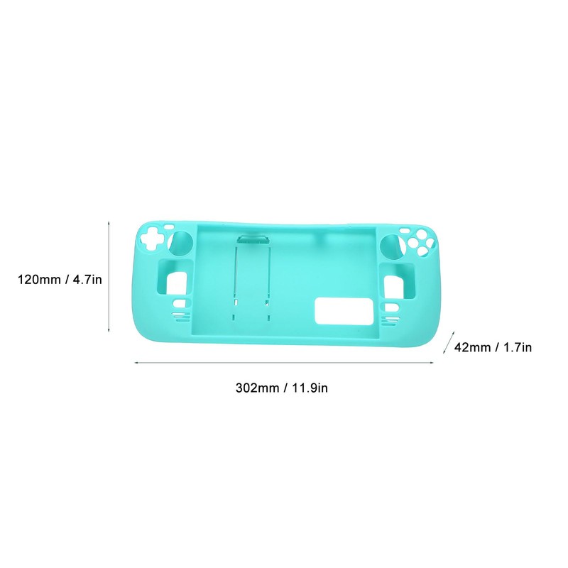Steam Deck Full Case, Kickstand Case, Shockproof Non-Slip Anti-Collision Accessory