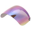 Motorcycle Helmet Lens Metal Button Removable UV Protection Adjustable Motorbike