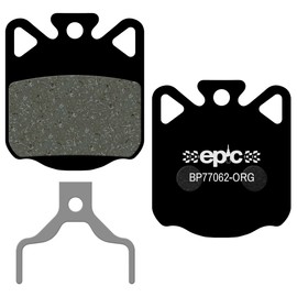 epic Campagnolo Disc Brake Pads | Fits Ekar, Super Record WRL, Chorus, Potenza, DB-310, DB-410 | Organic/Resin | Durable & Quiet | 1 Set (Organic)