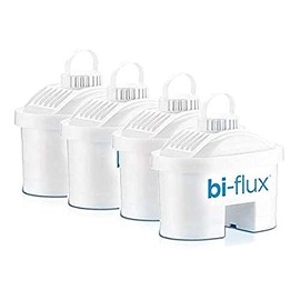 Laica, 4 Pack Bi-Flux Filter (3+1) Filter Cartridge for Water Treatment (Supply for 4 Months)