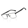 ZENOTTIC Reading Glasses Men: Blue Light Glasses Trendy Metal Square