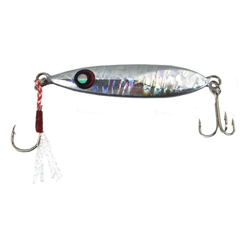 Glory Fish LU-001 Metal Jig, Sardine Jig, Throw, Silver ZG,