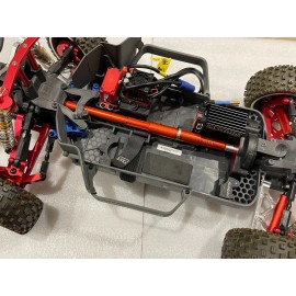 GMX Aluminum Center CVD Driveshaft W/ Spring Arrma BigRock 4x4 3s BLX Red