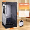 XINONE Protable Sauna for Home，(71"x32"x32") Steam Sauna Box,Personal SaunaTent with