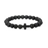 Yocoyee 8MM Ornament Tiger Eye Lava Volcanic Stone Beads Bracelets