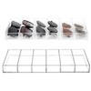 MyGift Premium Clear Acrylic Sunglass Holder Display Tray with 6