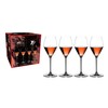 Riedel Extreme Rose/Champagne Wine Glass, Set of 4, Clear