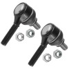 Caltric Set of 2 Tie Rod Ends for John Deere
