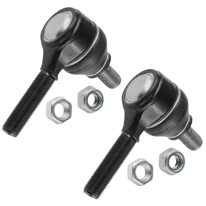 Caltric Set of 2 Tie Rod Ends for John Deere
