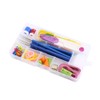 Set of 16 Soft Grip Handle Crochet Hooks Knitting Needles