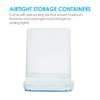 Vtopmart Large Food Storage Containers 5.2L / 175oz, 4 Pieces