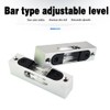 Metal high-Precision Adjustable Level, Small Level bar Level, Level Bubble,