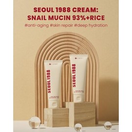 KSECRET [KSECRET]SEOUL 1988 Cream : Snail Mucin 93% + Rice