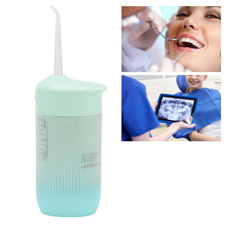 Electric Oral Irrigator Portable Telescopic High Pressure Water Teeth Cleaner