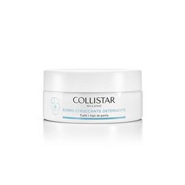 Collistar Burro Struccante Detergente, Formulato Senza Acqua, Scioglie Anche il Trucco Waterproof e la Protezione Solare, Texture in Olio sulla Pelle, per Tutti i Tipi di Pelle, 100ml