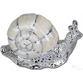 Snail 9 cm formano Silver Mother of Pearl Look