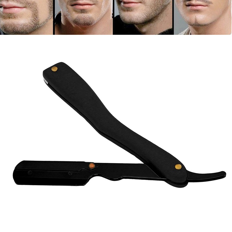 Professional Straight Edge Barber Razor Without Blade Lightweight Salon Quality