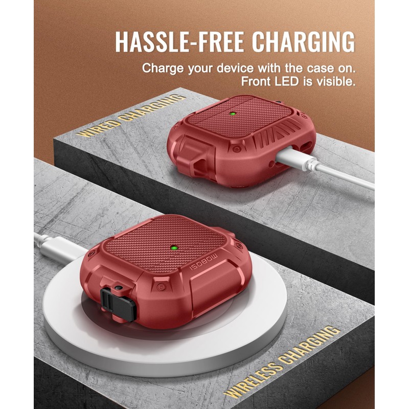 MOBOSI for AirPods 4 Case with Cleaner Kit, Compatible with