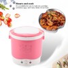 170W 1L Electric Portable Multifunctional Rice Cooker Food Steamer for