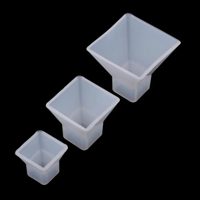 6pcs Forma De De Silicona De Resina De Fundición De