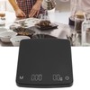 Digital Coffee Scale with Timer USB Rechargeable 0.1g High Accuracy