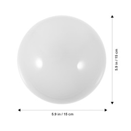 Lámpara De Globo De Cristal Esmerilado De Iluminación De Repuesto Cubierta De Pantalla De Bola De Cristal De Leche De 83Cm Pantalla De Esfera De Ópalo Para
