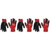 Cocos Nitlock Premium 3P Gloves, Red, L, red