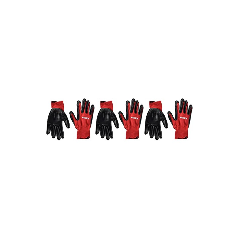 Cocos Nitlock Premium 3P Gloves, Red, L, red